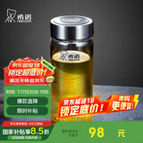希诺玻璃杯单层加厚大容量家用办公泡茶杯子男车载水杯XN-6017L 530mL