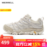 迈乐（Merrell）男女款户外登山徒步鞋减震MOAB3轻量迈越者3防滑时尚耐磨透气 J037522米白（女款） 38