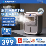 蓝宝（BLAUPUNKT）冰雾扇厨房电风扇家用小型水冷空调扇加湿风扇冷风机无需冰晶节能 2025新升级【速降13℃】X6