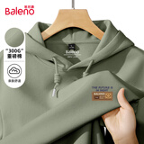班尼路（Baleno）卫衣男春秋季美式潮流重磅运动宽松男士外套休闲连帽简约上衣长袖
