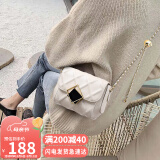 viney包包女包牛皮洋气斜挎包品牌单肩链条包520送女朋友母亲节礼物