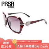 帕莎（prsr）太阳镜女复古墨镜偏光遮阳开车眼镜可配近视镜片T60017 酒红色T045-P44（高清偏光）