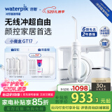 洁碧（Waterpik）冲牙器家用台式洗牙器水牙线洁牙器家用预防牙结石小魔盒GT17-12白 情人节礼物 520礼物