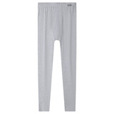 舒雅（Schiesser）男士秋裤精梳棉加绒棉毛裤薄绒柔软保暖裤E5/20731Y 浅花灰 3XL 【100-110公斤】