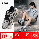 MLB鞋子男女流浪鞋张凌赫明星同款老爹鞋运动鞋3ARNSPL4N-50SIS-235