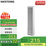 威斯汀家庭影院户外防水音柱音箱音响挂墙壁挂式功放喇叭音箱商场店铺会议公共广播3040/80W