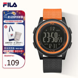 斐乐（FILA）儿童运动手表女小学生初中生防水夜光闹钟电子表 6658-002