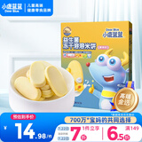 小鹿蓝蓝益生菌冻干溶溶米饼黄桃味 宝宝儿童零食 冻干工艺 吸口水20g