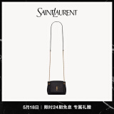 YSL圣罗兰【礼物】女士NOLITA羊皮革迷你袋 黑色 U