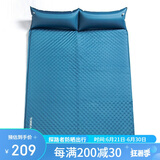 探路者（TOREAD）自动充气垫秋冬露营郊游登山通款防潮垫户外便携双人可收纳垫子TEFFCK90195-CD2X 星际蓝