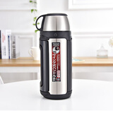 虎牌（TIGER）304不锈钢真空保温保冷杯户外旅行保温壶MHK-A17C 1.65L 不锈钢色(XC)1.65L