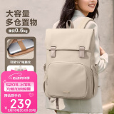高尔夫（GOLF）双肩包女休闲大学生书包16英寸电脑包背包防泼水旅行包母亲节礼物