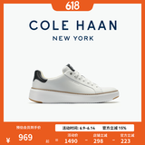 colehaan/歌涵 男士休闲鞋 新款小白鞋牛皮革增高低帮休闲运动鞋C34226 白色-C34226 42