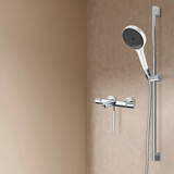 汉斯格雅（Hansgrohe）境雨rainfinity130mm花洒套装（预售30天） 境雨白面手持+恒温浴缸龙头