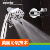 oxygenics美国ETL950瀑布花洒 沁氧护肤稳压增压不结水垢淋浴喷头花洒套装 950花洒+全铜支架