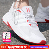 阿迪达斯（adidas）男鞋运动鞋 25夏新款复古时尚老爹鞋轻便舒适低帮休闲防滑跑步鞋 白色/红色/Cloudfoam中底 OZELLE 42 内长260mm