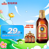 青岛啤酒（TsingTao）精酿系列 金质小棕金低温酿造296ml*6瓶 尝鲜装
