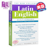 拉丁英语字典 英文原版The Bantam New College Latin&English