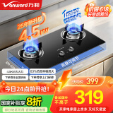 万和（Vanward）国家补贴20% 天然气燃气灶具煤气炉双灶嵌入式4.5kW家用猛火一级能效家电以旧换新B3L20可配油烟机