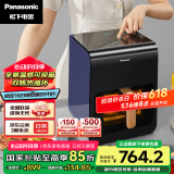 松下（Panasonic）多功能全程可视家用全自动无油6L大容量 无需翻面 空气炸锅 NF-HC600-A