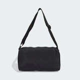 阿迪达斯（adidas）三叶草系列 中性 MINI DUFFLE 小挎包 JC6090 黑色