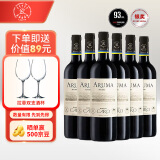 拉菲（LAFITE）爱汝凯洛酒庄干红葡萄酒750ml*6阿根廷红酒整箱礼盒木箱