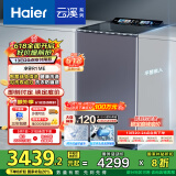 海尔（Haier）【小红花套系】云溪波轮洗衣机全自动家用 10公斤后控  家电国家补贴 双动力防缠绕MS100-BZ568H