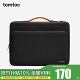 tomtoc电脑包手提笔记本包男女14英寸商务防震苹果16寸MacBook Pro/Air 黑色 14英寸