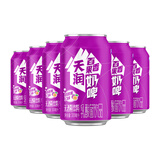 天润奶啤百香果口味乳酸菌风味牛奶饮品 300ml*6罐