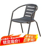 莫 家户外阳台桌椅藤椅室外桌椅组合咖啡家具阳台休闲藤椅 单椅/张(升级款4张起卖)