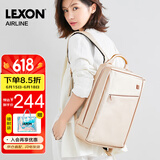 乐上（LEXON）双肩包14英寸商务笔记本电脑包时尚休闲书包女背包出差户外旅行包