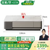 宜私享【只用真皮 销量1万+】真皮沙发头层牛皮艺客厅大小户型佛山家具 配套茶几 【尊享版】2.5mm头层牛皮-乳胶款