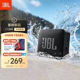 JBL GO ESSENTIAL 2 音乐青春版二代 便携式蓝牙音箱 户外防水 桌面家用小音响 毕业礼物 黑色