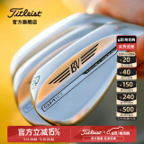 Titleist泰特利斯高尔夫球杆全新Vokey SM10挖起杆golf沙坑杆切杆角度杆 经典镀铬 56 度08 M(中性场地 中性挥击)