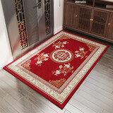 七七家新中式入户进门口地垫客厅玄关卧室地毯门垫脚垫吸水防滑垫