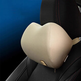 MiKOALA 汽车头枕腰靠套装 车内护颈枕头车用座椅腰靠垫车载颈椎脖子枕头 新型豪华贴合枕/ 杏色