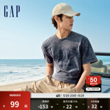 Gap男装夏季棉质重磅抽绳松紧短裤百搭多色休闲裤464954 卡其色 L (175/84A) 亚洲尺码