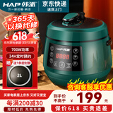韩派（HAP） 韩派迷你电压力锅小型高压锅多功能家用母婴小电饭煲1-2人压力锅 绿色单胆 2L