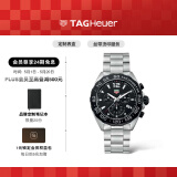 泰格豪雅TAGHeuerF1系列赛车运动计时码表夜光石英钢带防水 CAZ1010.BA0842
