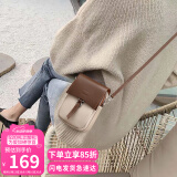 viney牛皮手机包洋气包包女包品牌单肩斜挎包生日520送女朋友礼物老婆