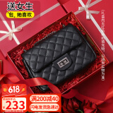 viney牛皮包包女包品牌链条包轻奢单肩斜挎包生日礼物高端送女友老婆