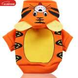 憨憨宠 狗狗衣服 猫衣服宠物衣服变身装猫咪衣服中小型犬幼犬秋冬服装 小老虎款 S号建议体重2-4斤
