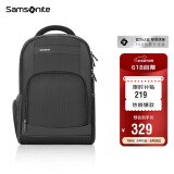 新秀丽（Samsonite）电脑包双肩包商务背包笔记本包休闲都市36B*09010黑色15英寸