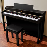 美嘉MP-12PRO电钢琴88键重锤数码钢琴专业考级电子钢琴智能钢琴 MP-12Pro专业级黑色+重锤键盘