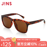 JINS睛姿太阳眼镜TR90轻盈镜框墨镜防晒时尚开车太阳镜MRF15S856 86 豹纹