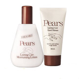 PEARS护手霜润肤露乳液身体乳香港正版pears 防干燥护长效保湿滋润全身 80ml护手霜+125ml润肤露