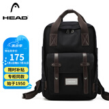海德（HEAD）背包女大容量双肩包男15.6英寸笔记本电脑包旅行包国家地理书包