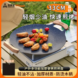 尚烤佳（Suncojia）煎烤盘 无烟不粘烧烤盘 铁板烧烤盘 卡式炉煎盘 烤肉盘