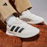 adidas ADIPUFF面包鞋柔软舒适保暖棉鞋阿迪达斯官方轻运动   米白色/黑色   38