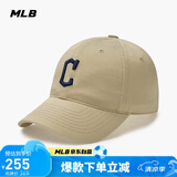 MLB帽子男女软顶棒球帽虞书欣明星同款运动鸭舌帽3ACP6601N-45SAS-F